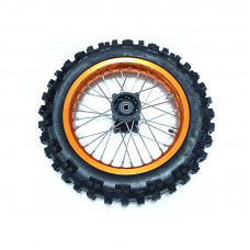 Колесо 14" заднее алюм. в сборе KAYO EVO (без звезды,торм.диска) Колесо 14" заднее алюм. в сборе KAYO EVO (без звезды,торм.диска)