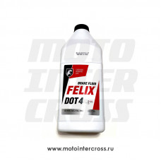 Жидкость тормозная DOT-4 910г FELIX