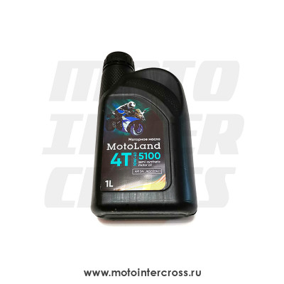 Масло моторное MOTOLAND Moto 5100 4T 10w40 1л